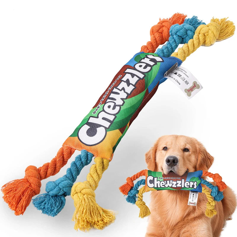 ChewZlers Non-Toxic Durable Dog Chew Rope 